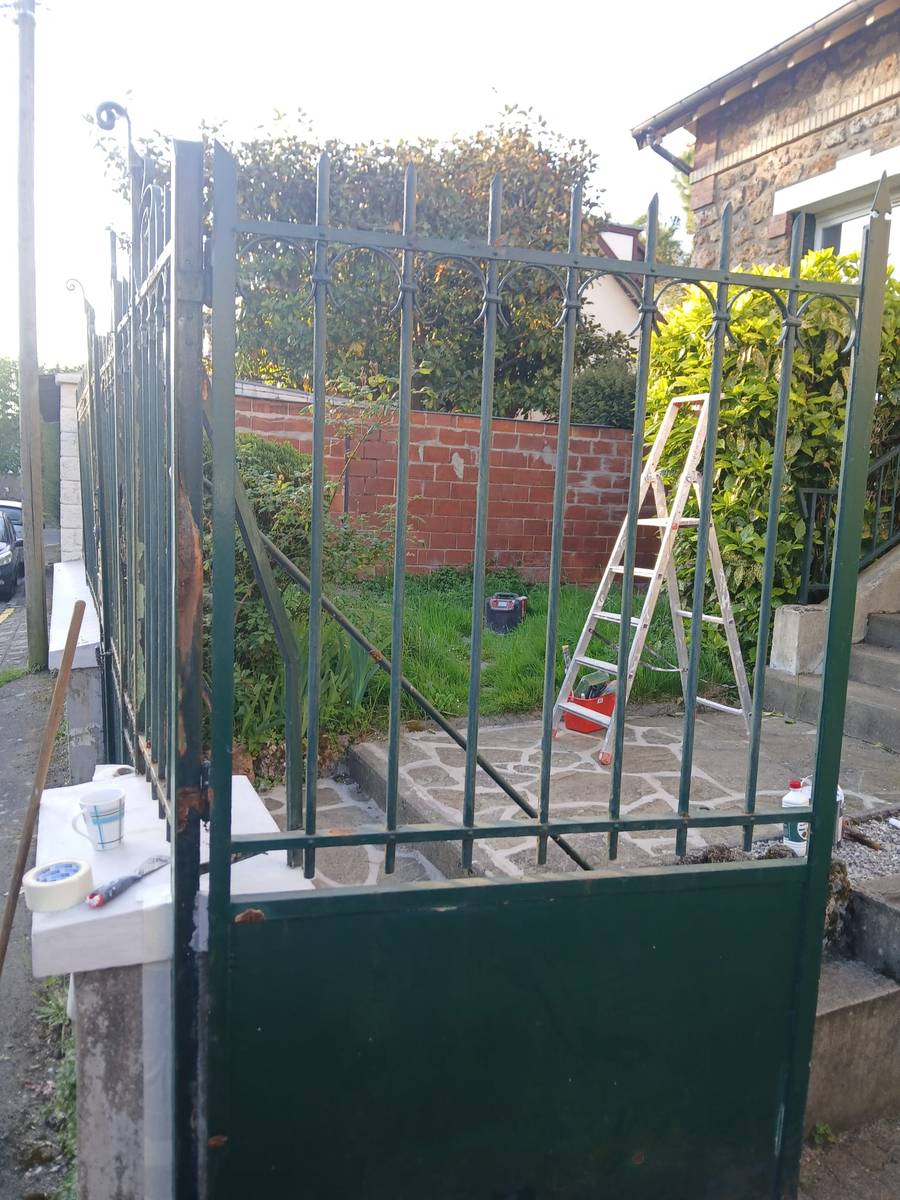 Peinture portail Val d&rsquo;Oise (95) image 6