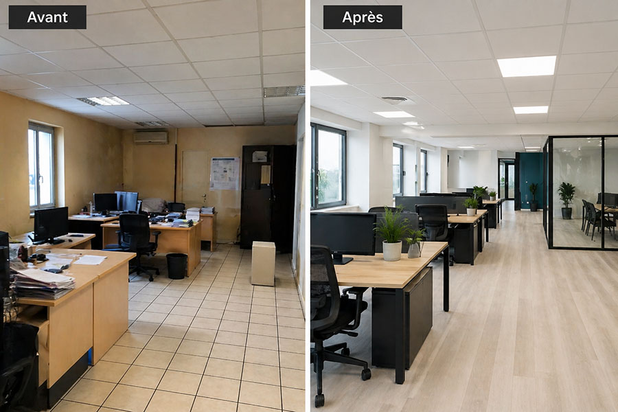 Travaux de r&eacute;novation, am&eacute;nagement, extension de maisons, appartements, bureaux et locaux professionnels 